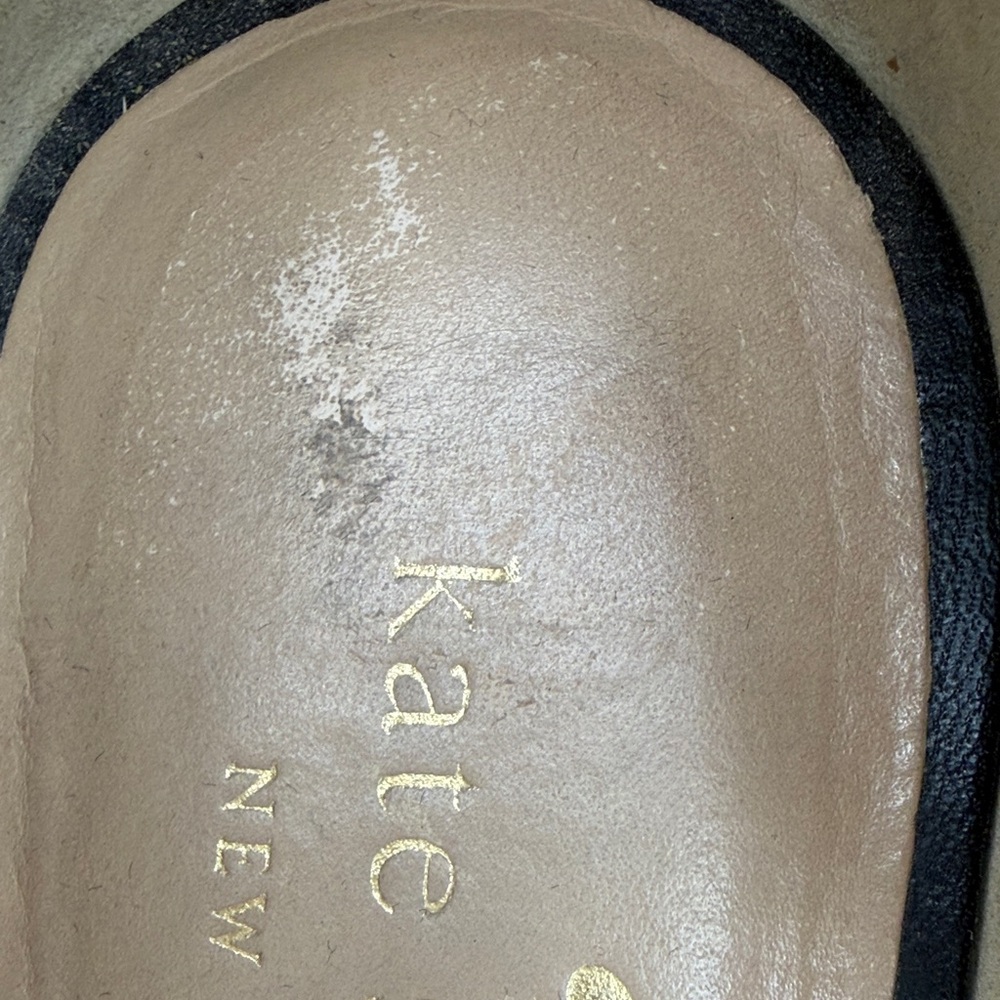 Kate Spade Black Floral Flats - Picture 2 of 11